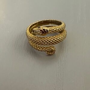 Gold Snake Ring
